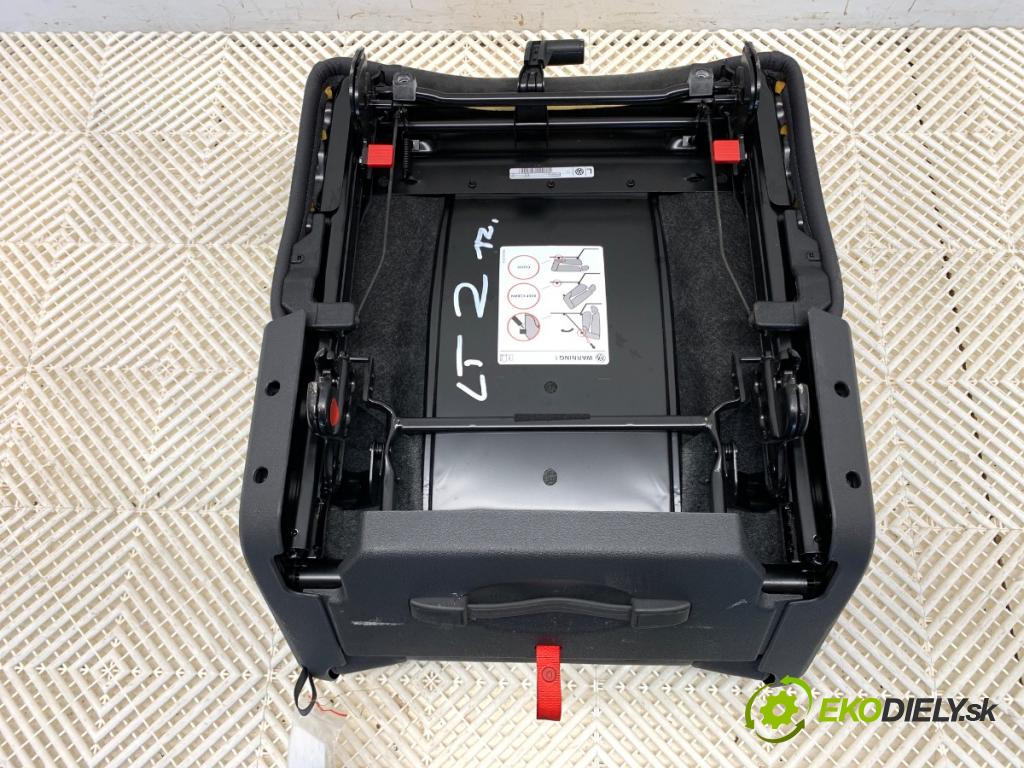VW TOURAN nadwozie wielkoprzestrzenne (MPV) 2015 130 kW 2.0 TDI 1968 sedadlo zadní část levý