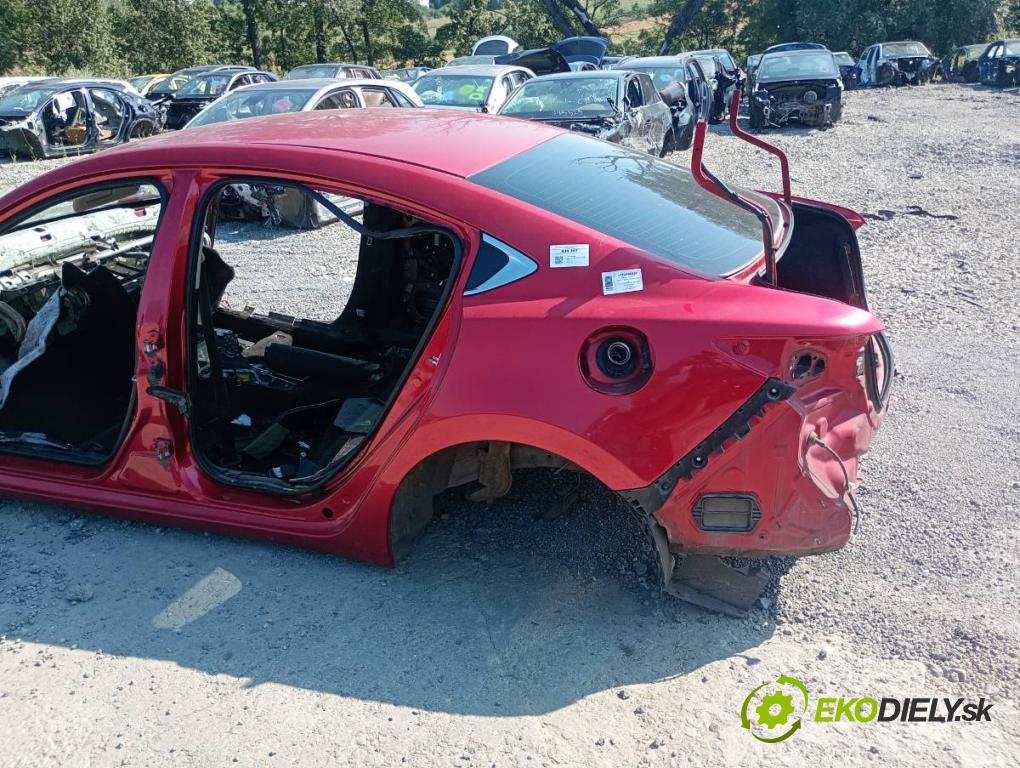 MAZDA 6 GJ sedan 2014 141 kW 2.5 (GJ5FP) 2488 karoséria ČTVRŤÁK: Blatník prah strecha PODŁUŻNICA