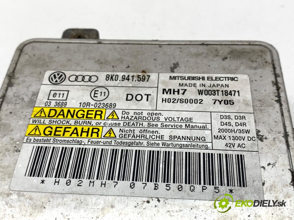 AUDI A4 B8 sedan 2008 118 kW 1.8 TFSI 1798 Menič XENON 8K0941597 (Riadiaca jednotka xenónu)