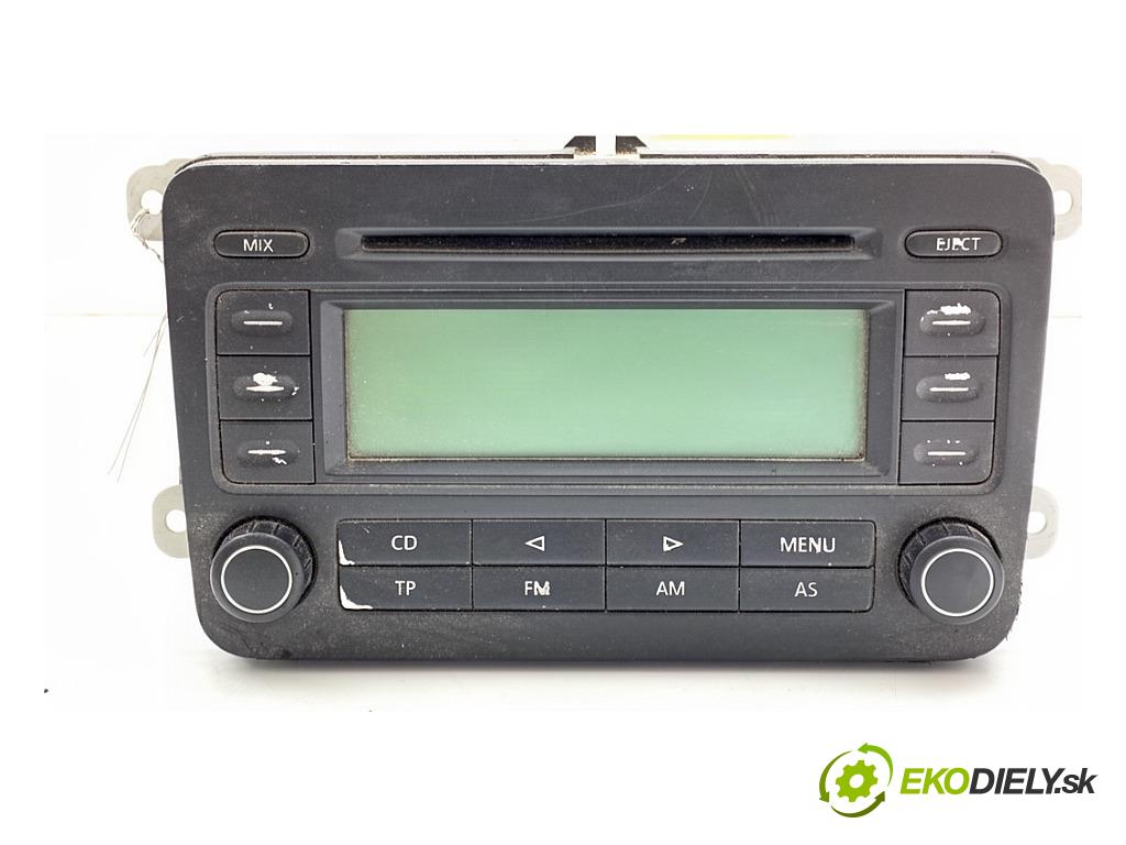 VW TRANSPORTER T5 Autobus 2009 96 kW 2.5 TDI 2461 RADIO 1K0035186J (Audio zariadenie)