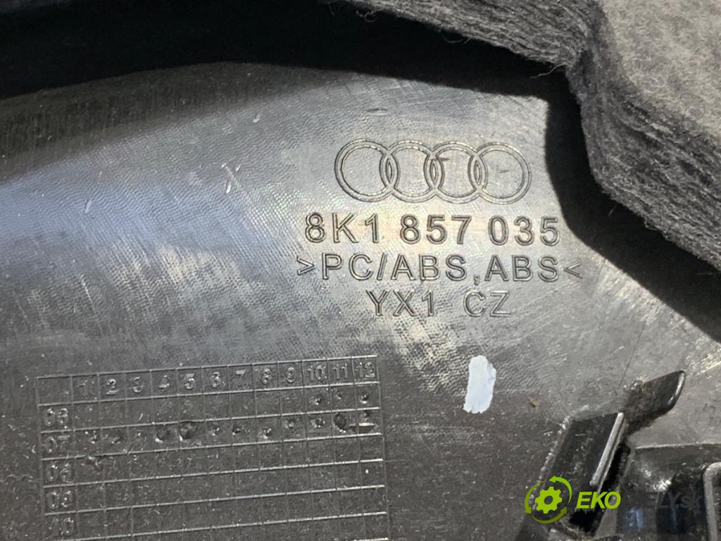 AUDI A4 B8 sedan 2008 118 kW 1.8 TFSI 1798 přihrádka kastlík spolujezdce 8K1857035 (Přihrádka (kastlík))