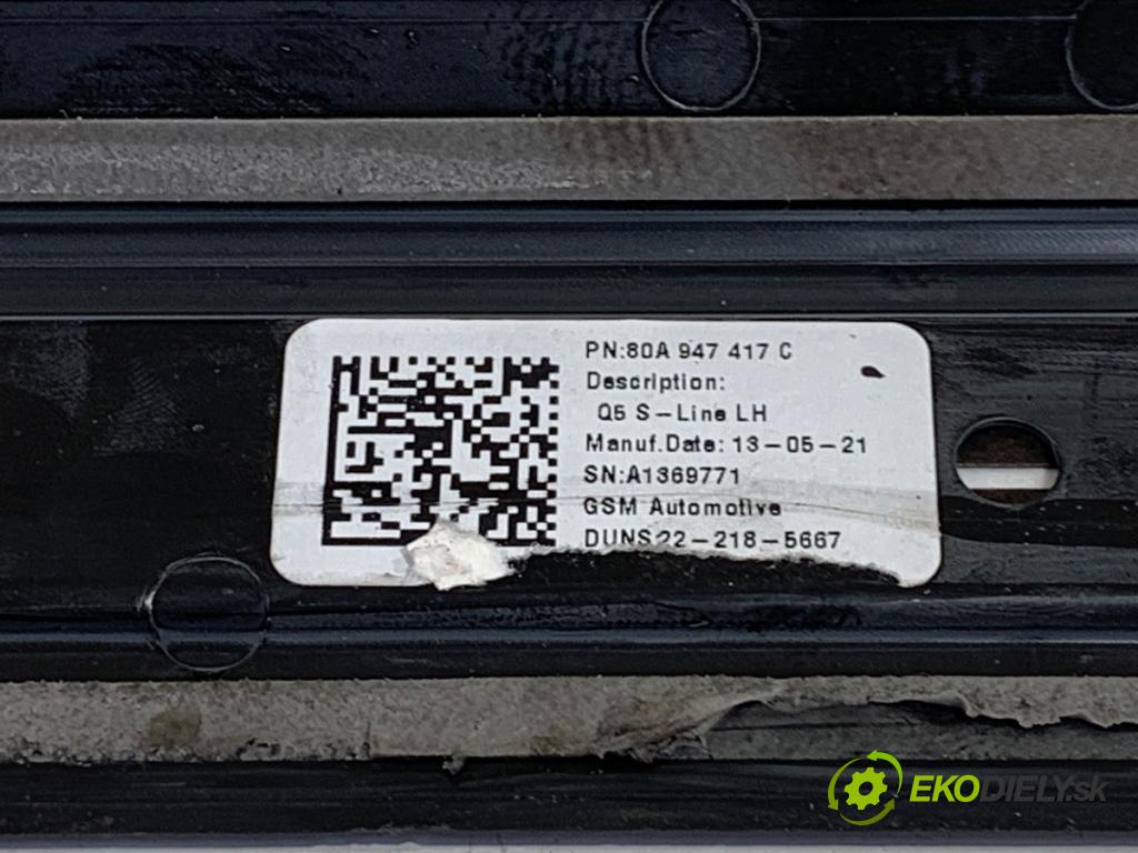AUDI Q5 FY SUV 2021 195 kW 45 TFSI Mild Hybrid quattro 1984 PROGOWE predných Dvere