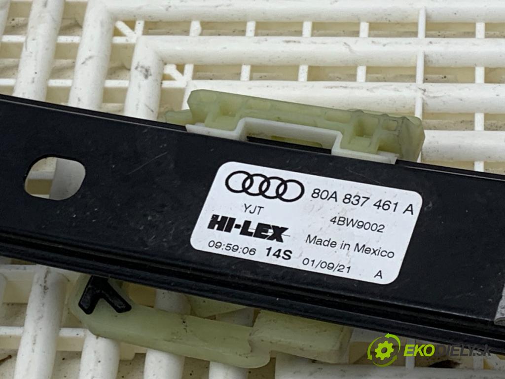AUDI Q5 FY SUV 2021 195 kW 55 TFSI e quattro 1984 mechanismus okna levý přední část 80A837461A