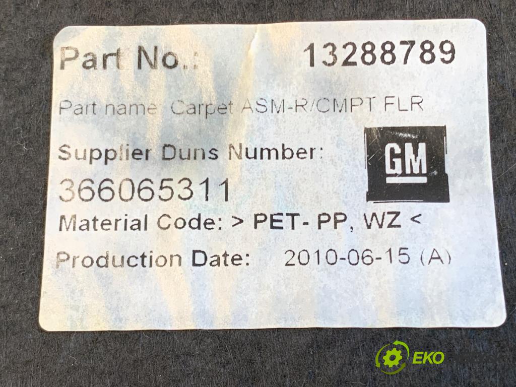 OPEL ASTRA J liftback 2010 81 kW 1.7 CDTI (68) 1686 KRYTINA: kufra 13288789