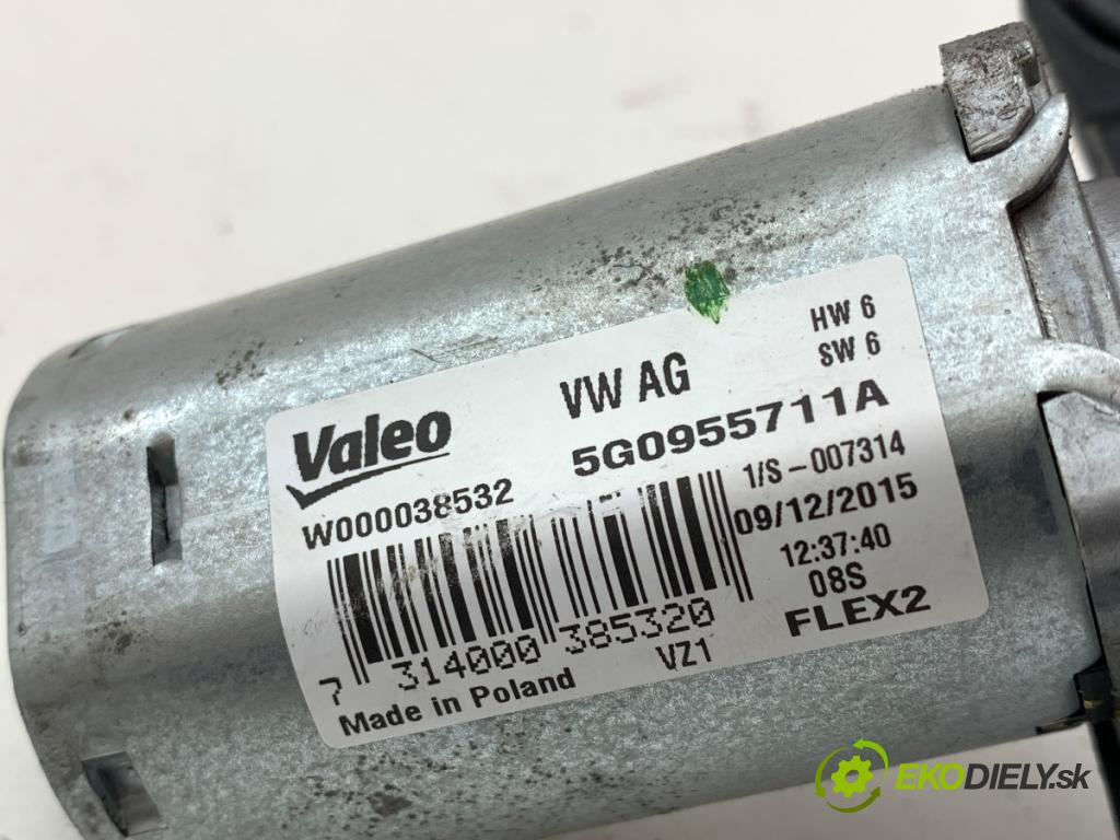 VW GOLF VII Kombi 2016 81 kW 1.6 TDI 1598 motor stěračů zadní část 5G0955711A