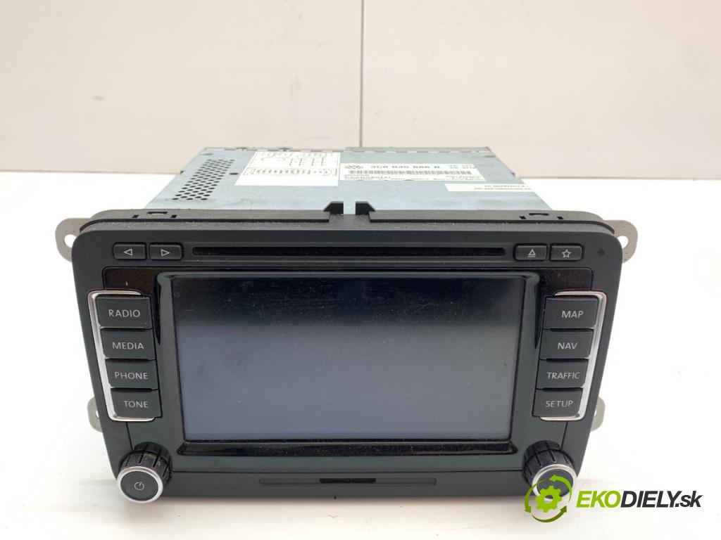 VW TOURAN nadwozie wielkoprzestrzenne (MPV) 2015 130 kW 2.0 TDI 1968 RADIO 3C8035686B (Audio zariadenie)