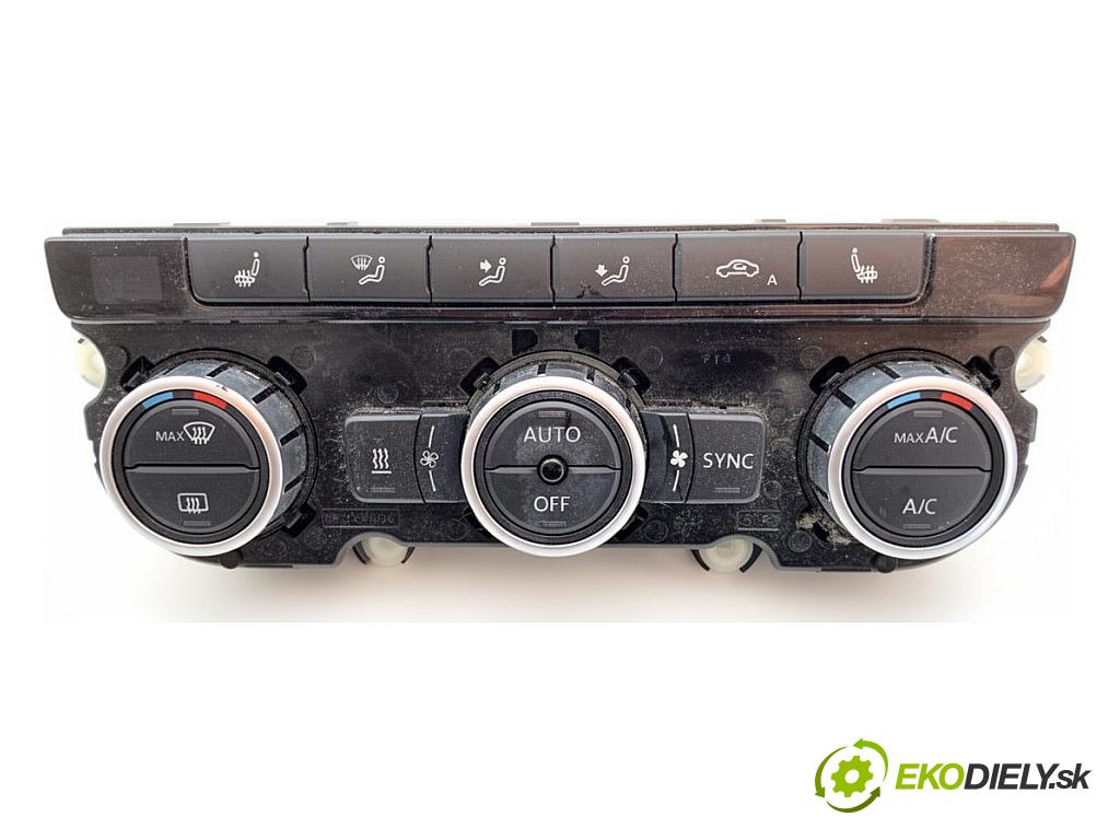VW TOURAN nadwozie wielkoprzestrzenne (MPV) 2015 130 kW 2.0 TDI 1968 Panel ovládaní topení 3AA907044CM (Páčky pod volantem)