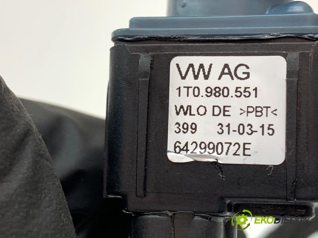 VW TOURAN nadwozie wielkoprzestrzenne (MPV) 2015 130 kW 2.0 TDI 1968 KAMERA ZPĚT: 1T0980551