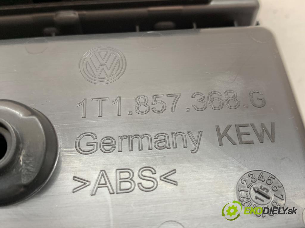 VW TOURAN nadwozie wielkoprzestrzenne (MPV) 2015 130 kW 2.0 TDI 1968 Panel přepínač 1T1857368G
