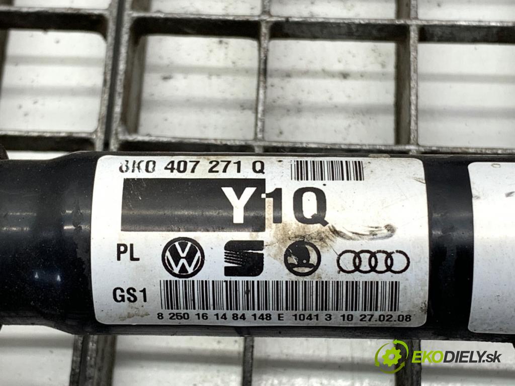 AUDI A4 B8 sedan 2008 118 kW 1.8 TFSI 1798 poloos levý přední část 8K0407271Q
