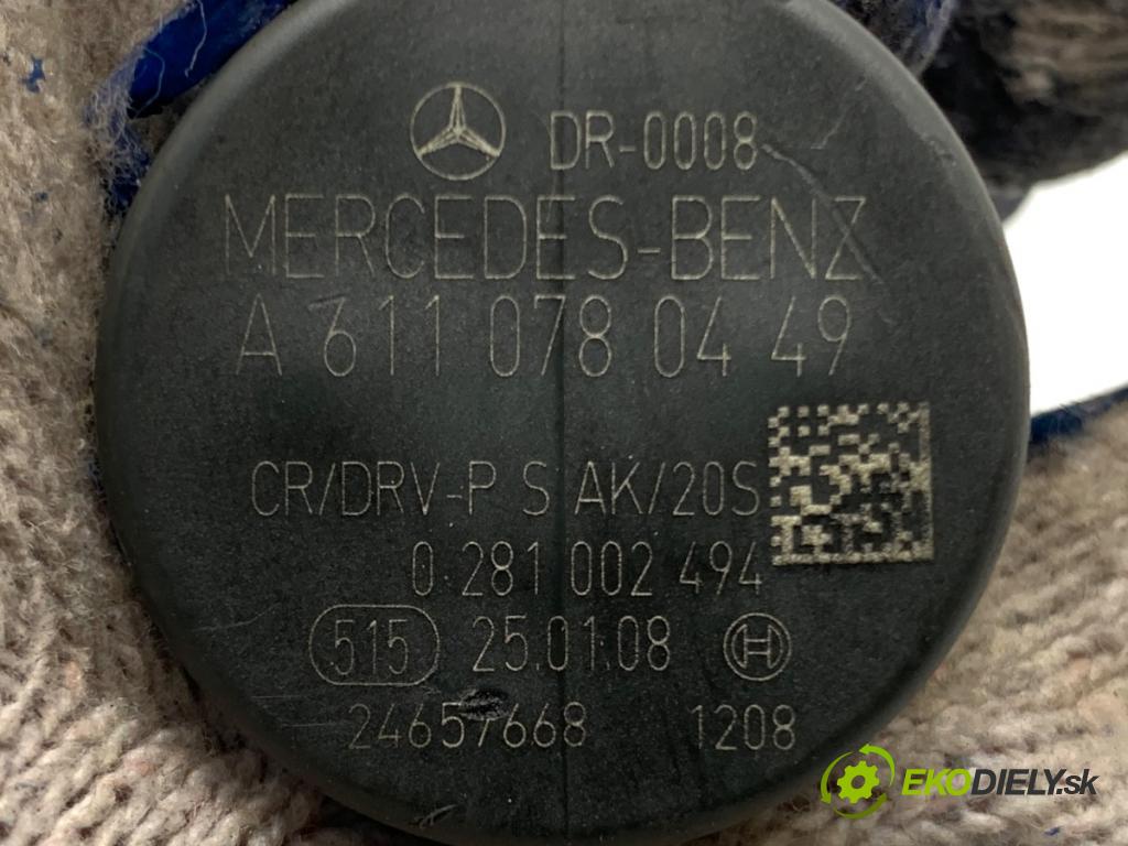 MERCEDES-BENZ W251 nadwozie wielkoprzestrzenne (MPV) 2008 165 kW R 320 CDI 4-matic (251.022, 251.122) 2987 Regulátor tlaku paliva A6110780449 (Palivový systém ostatní)