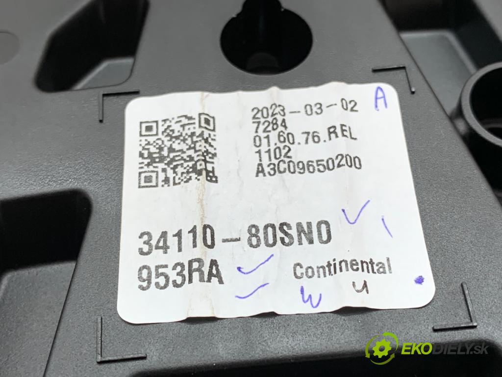 SUZUKI SWIFT V liftback 2023 61 kW 1.2 1197 Prístrojovka 34110-80SN0 (Prístrojová doska)