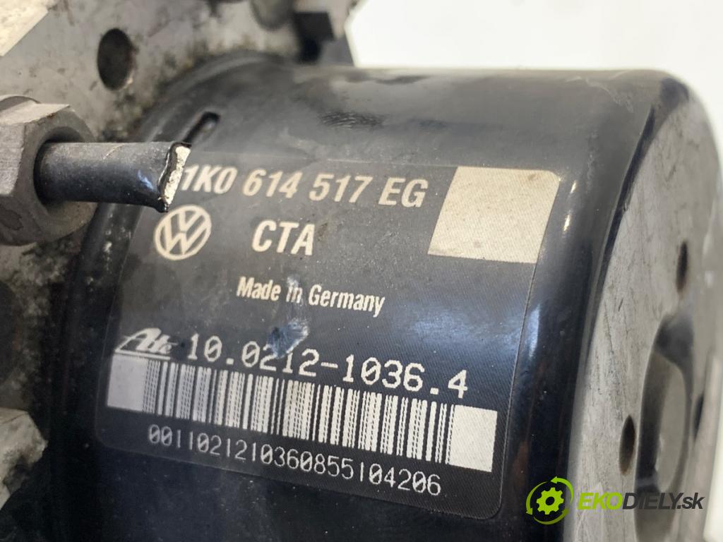 VW TOURAN nadwozie wielkoprzestrzenne (MPV) 2015 130 kW 2.0 TDI 1968 Pumpa ABS 1K0614517EG (Pumpa ABS)