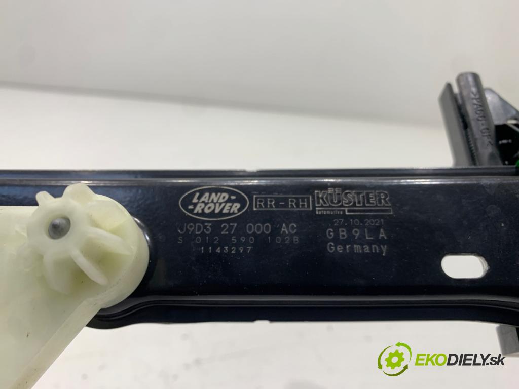JAGUAR I-PACE --- 2024 --- --- --- mechanismus okna pravý zadní část 0130822082