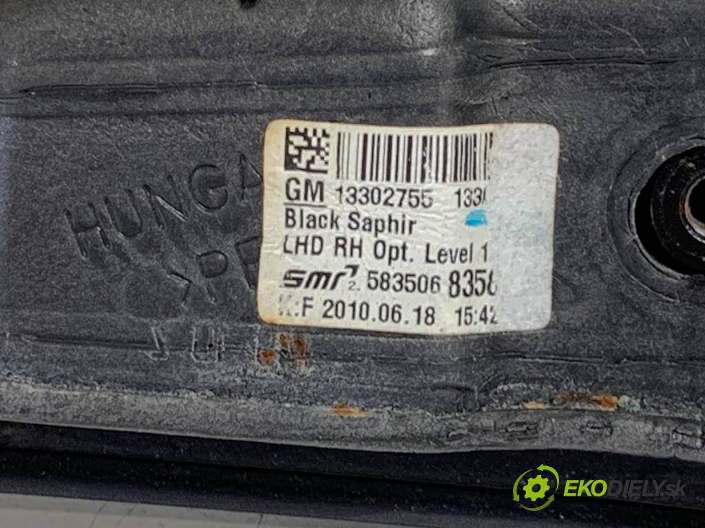OPEL ASTRA J liftback 2010 81 kW 1.7 CDTI (68) 1686 zpětné zrcátko pravý Z20R
