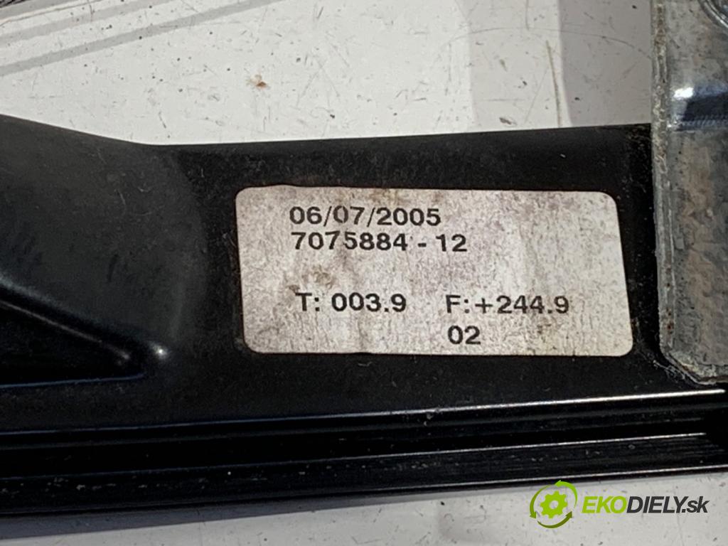 BMW E90 sedan 2006 120 kW 320 d 1995 mechanismus okna pravý zadní část 9030222