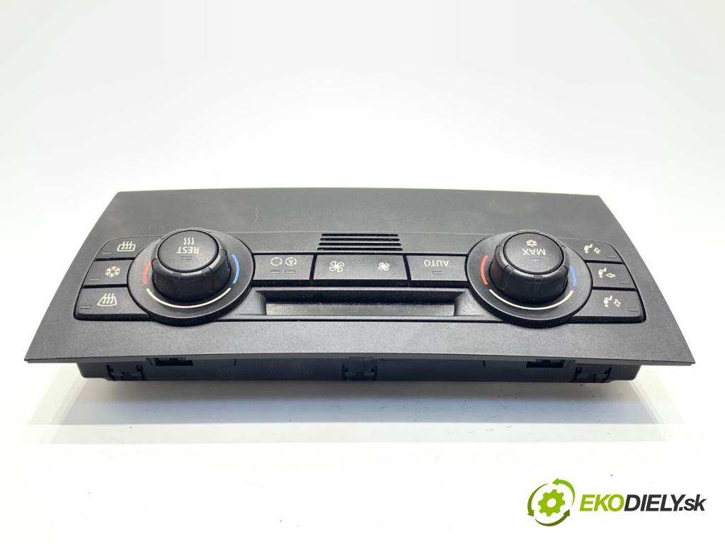 BMW E90 sedan 2006 120 kW 320 d 1995 Panel ovládania kúrenia 6958536 (Prepínacie páčky pod volantom)