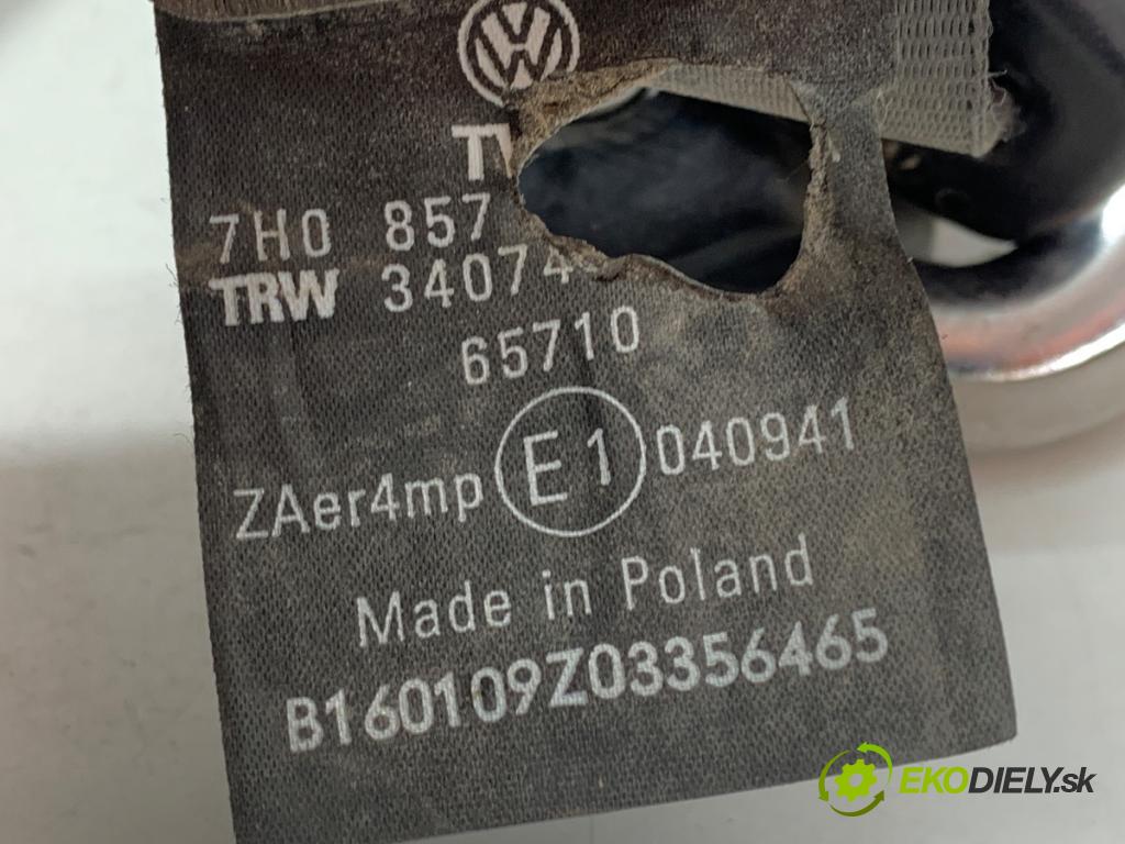 VW TRANSPORTER T5 Autobus 2009 96 kW 2.5 TDI 2461 držák bezpečnost pravý přední část