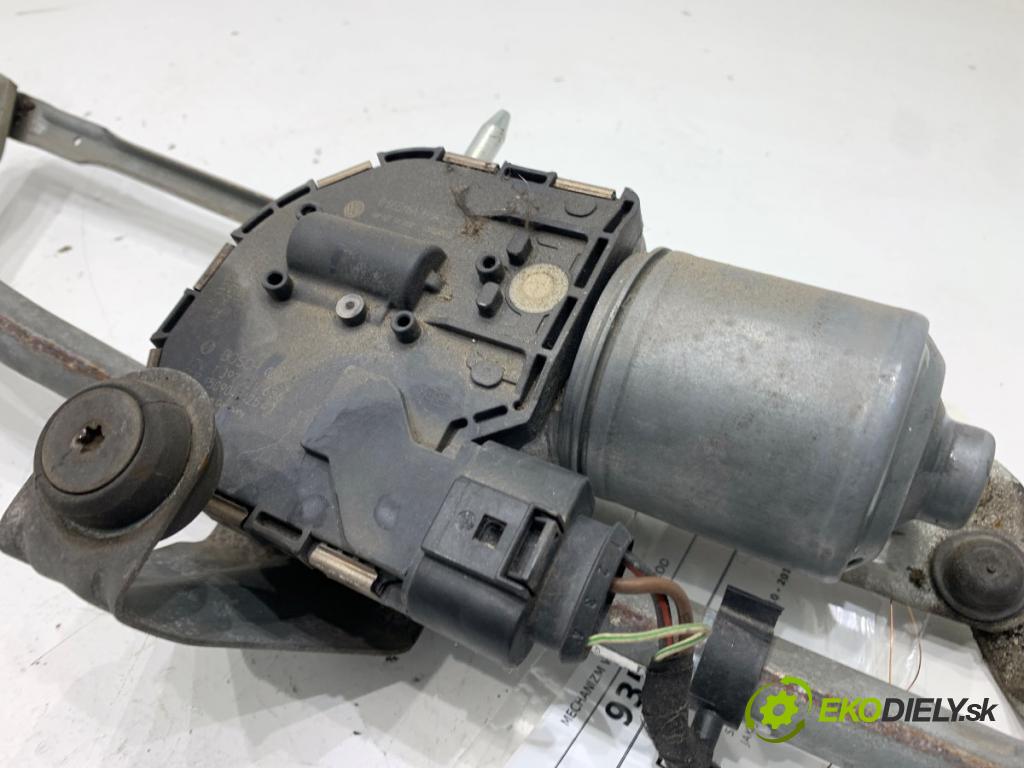 VW TOURAN nadwozie wielkoprzestrzenne (MPV) 2015 130 kW 2.0 TDI 1968 Mechanizmus stieračov predný 1T1955119A (Motorček stieračov predný)
