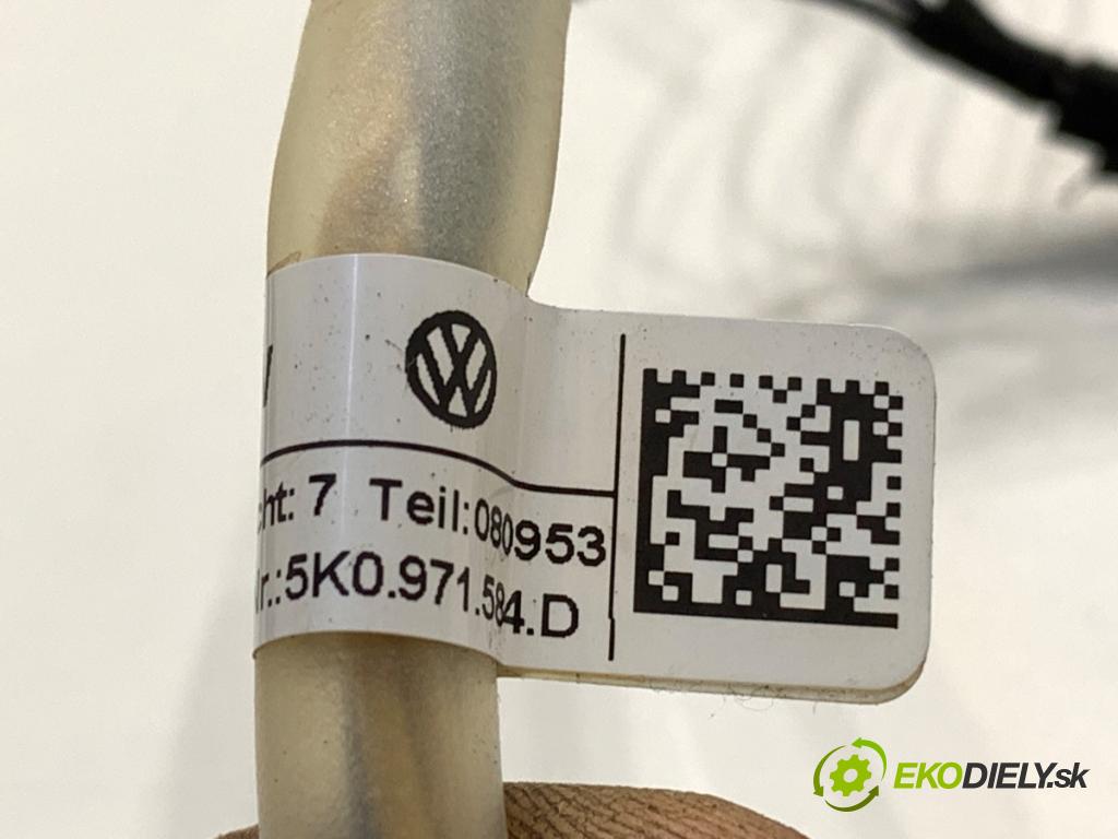 VW TOURAN nadwozie wielkoprzestrzenne (MPV) 2015 130 kW 2.0 TDI 1968 Káblovačka silentbloku airbag 5K0971584D