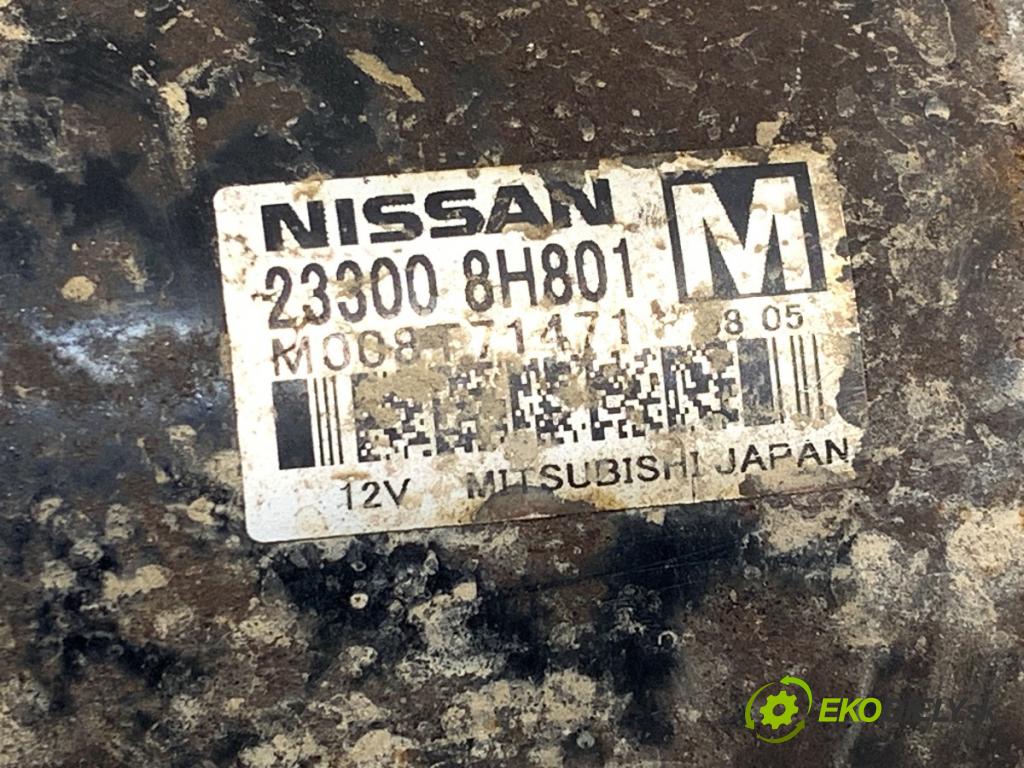 NISSAN X-TRAIL T30 SUV 2004 100 kW 2.2 dCi 4x4 2184 Štartér 233008H801 (Štartér)