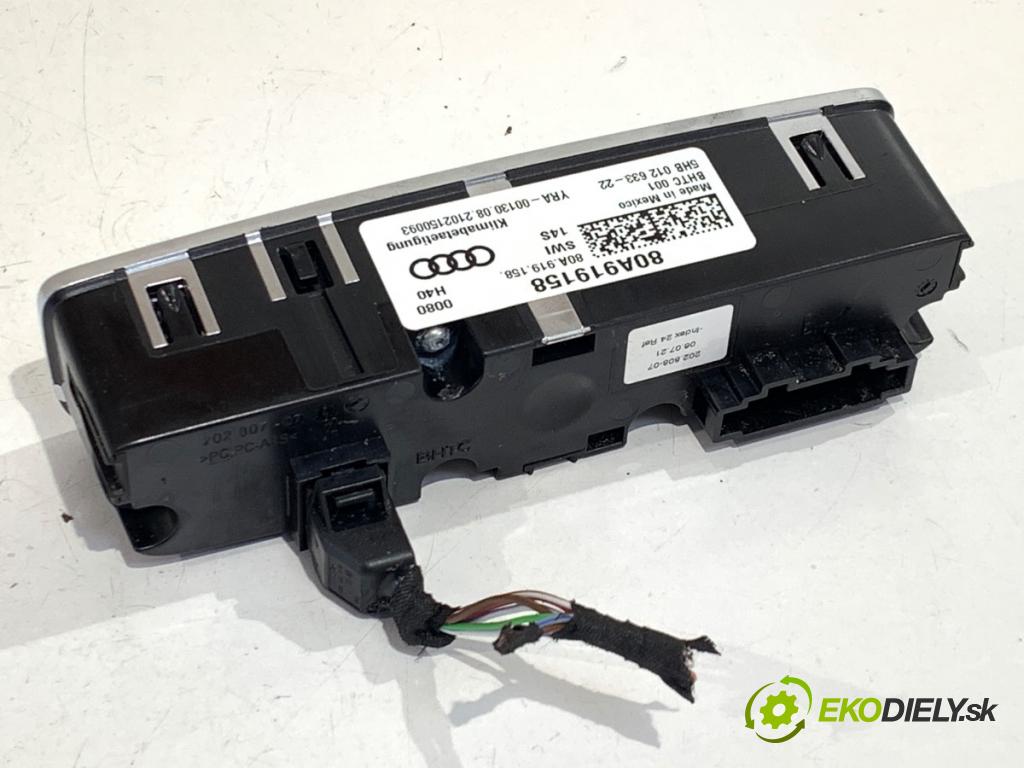 AUDI Q5 FY SUV 2021 195 kW 55 TFSI e quattro 1984 Panel ovládania kúrenia zad 80A919158