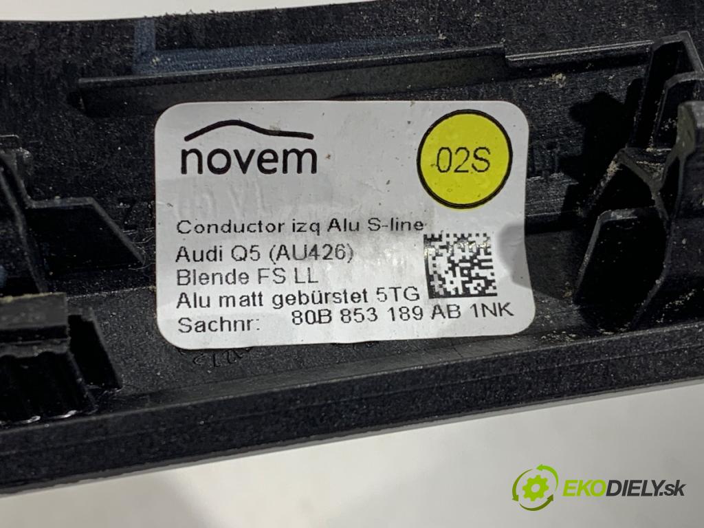 AUDI Q5 FY SUV 2021 195 kW 55 TFSI e quattro 1984 lišty kryt interiéru 80B853190BS