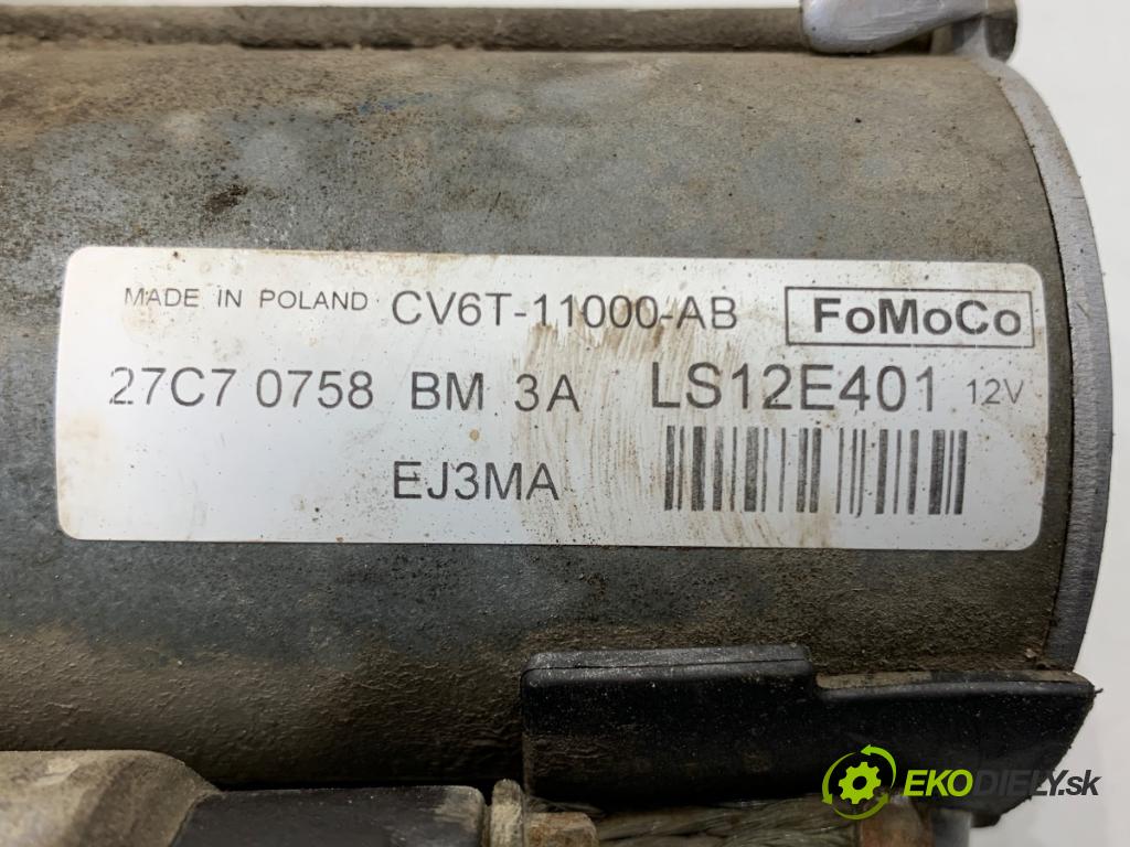FORD B-MAX nadwozie wielkoprzestrzenne (MPV) 2017 74 kW 1.0 EcoBoost 998 startér CV6T-11000-AB (Startér)