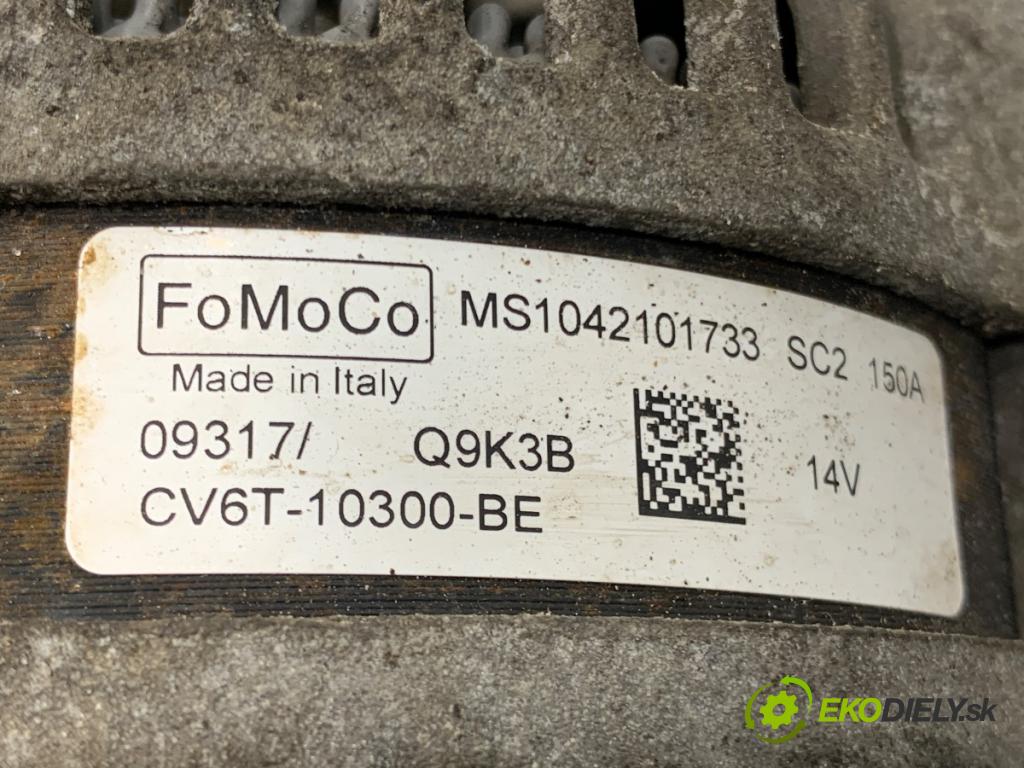 FORD B-MAX nadwozie wielkoprzestrzenne (MPV) 2017 74 kW 1.0 EcoBoost 998 Alternátor CV6T-10300-BE (Alternátor)