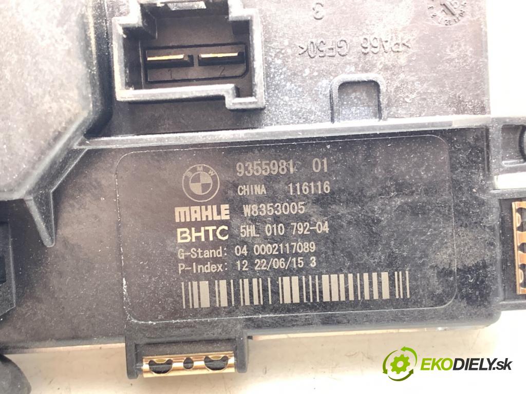 BMW F11 Kombi 2015 230 kW 535 d xDrive 2993 Odpor, rezistor kúrenia vzduchu 9355981 (Odpor (rezistor) kúrenia)