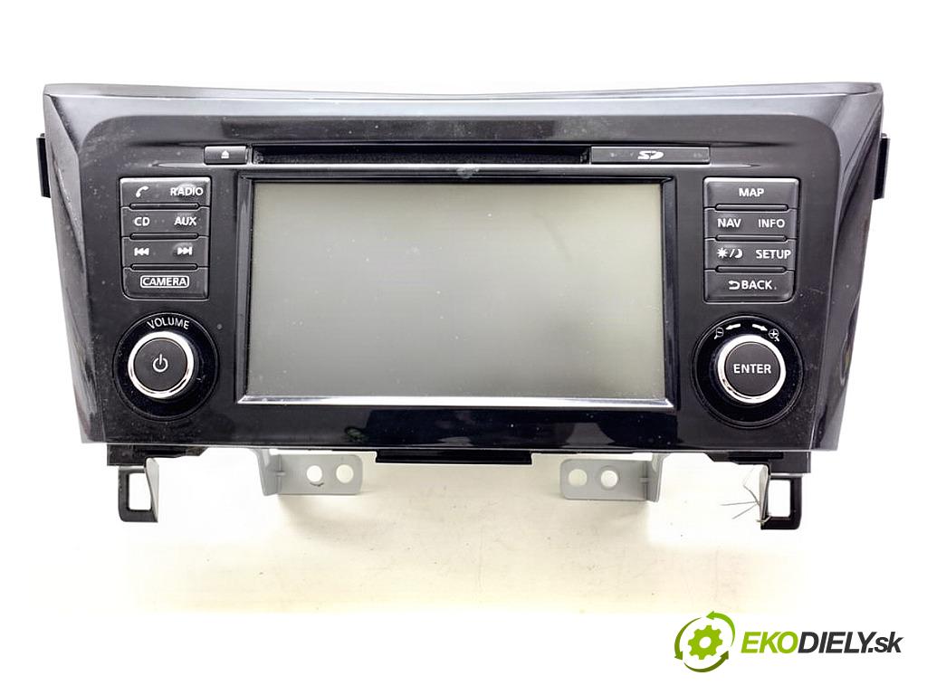 NISSAN X-TRAIL T32 SUV 2015 120 kW 1.6 DIG-T (T32) 1618 RADIO 259154ET0A (Audio zariadenie)