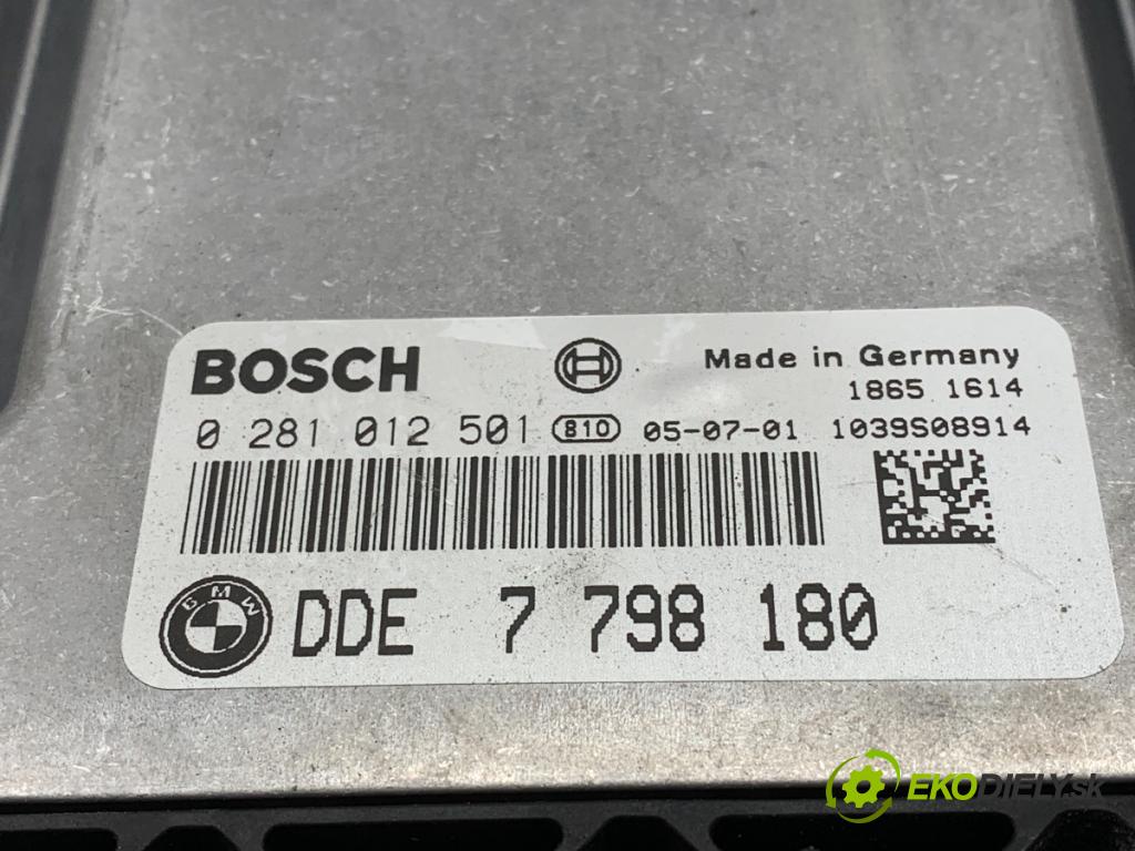 BMW E90 sedan 2006 120 kW 320 d 1995 riadiaca jednotka Motor 7798180 (Riadiaca jednotka)