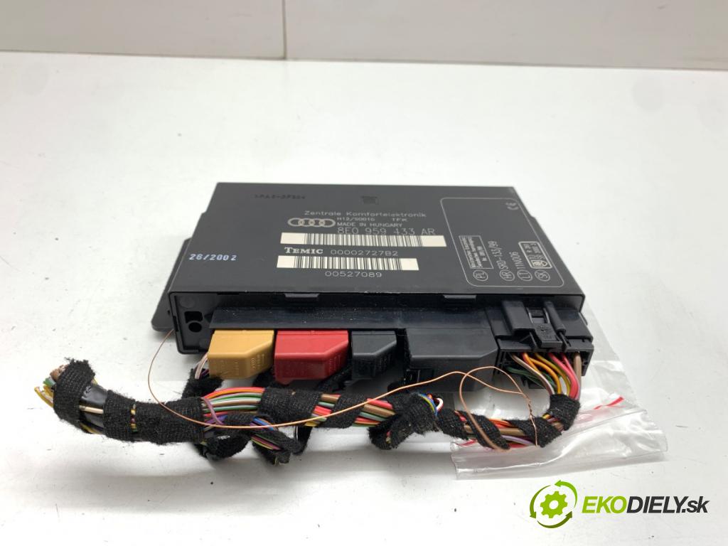 AUDI A4 B6 Kombi 2002 96 kW 1.9 TDI 1896 modul komfortu 8E0959433AR (Komfortní modul)