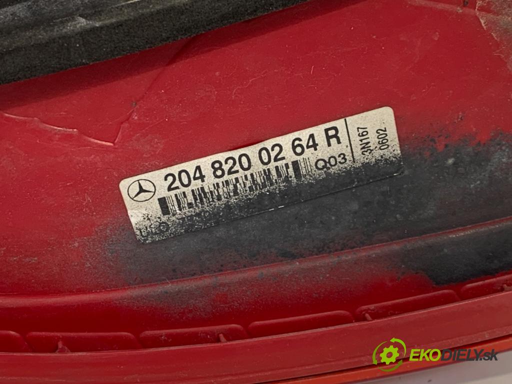MERCEDES-BENZ W204 sedan 2007 170 kW C 280 (204.054) 2996 Svetlo pravy zad 2048200264R