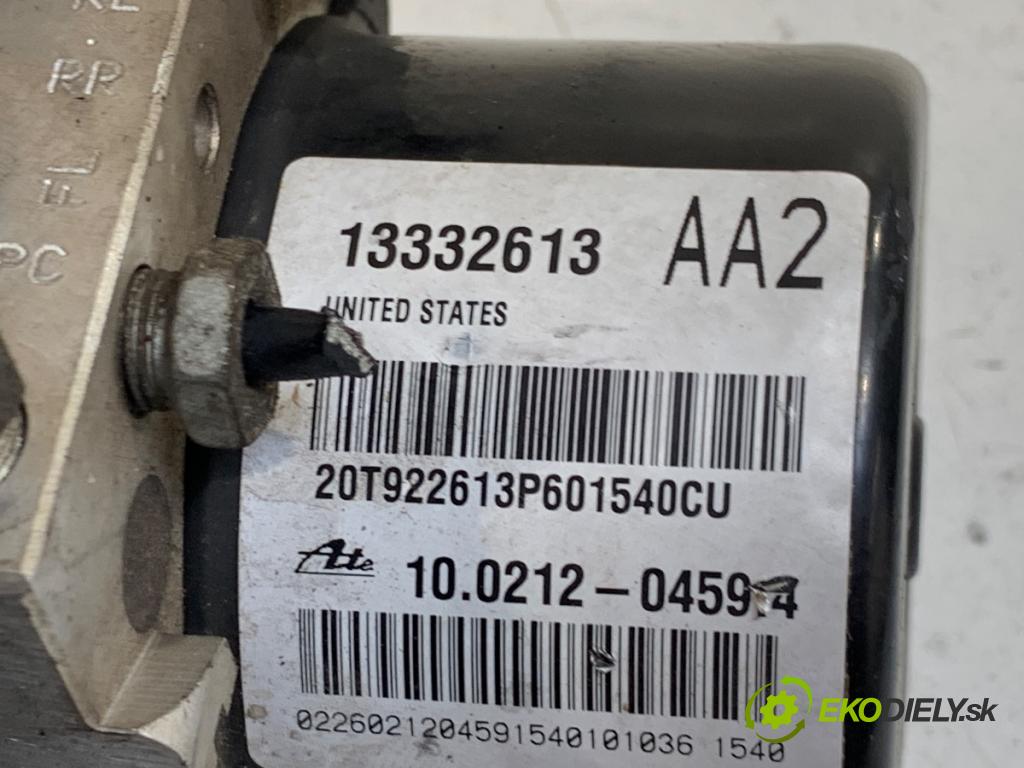 OPEL ASTRA J liftback 2010 81 kW 1.7 CDTI (68) 1686 Pumpa ABS 13332613 (Pumpa ABS)