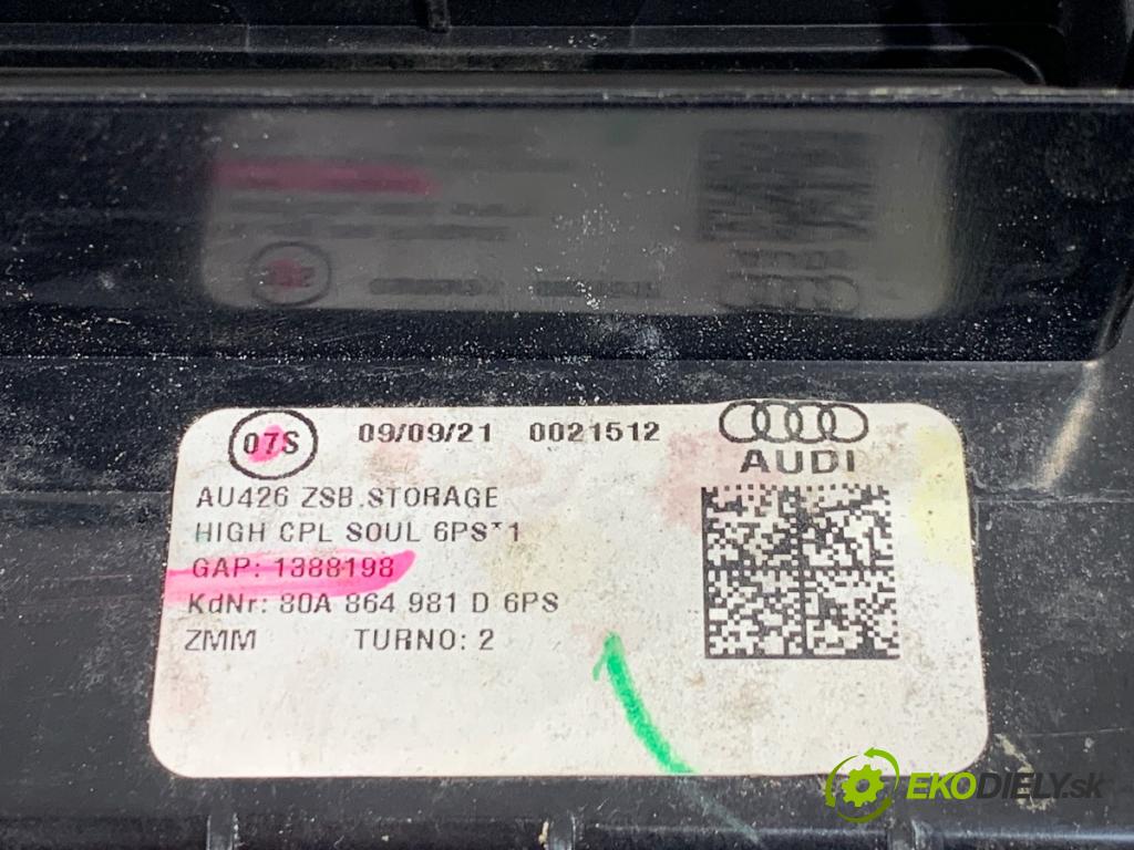 AUDI Q5 FY SUV 2021 195 kW 55 TFSI e quattro 1984 Držiak na nápoje NABÍJAČKA: 80A863004