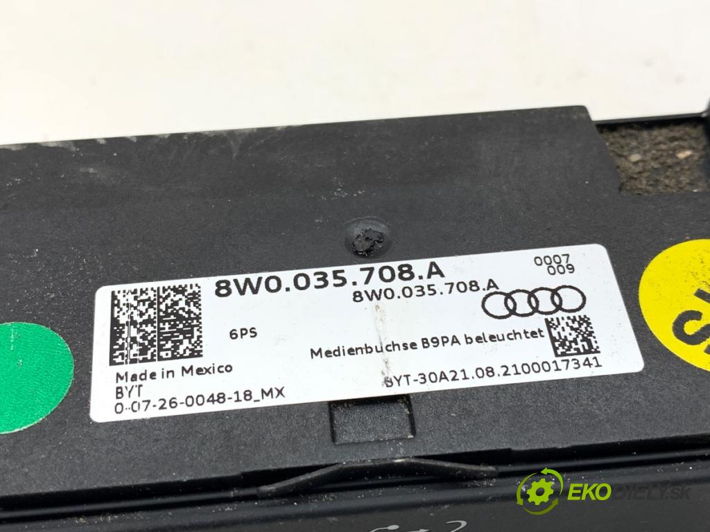 AUDI Q5 FY SUV 2021 195 kW 55 TFSI e quattro 1984 HNÍZDO: USB 8W0035708A