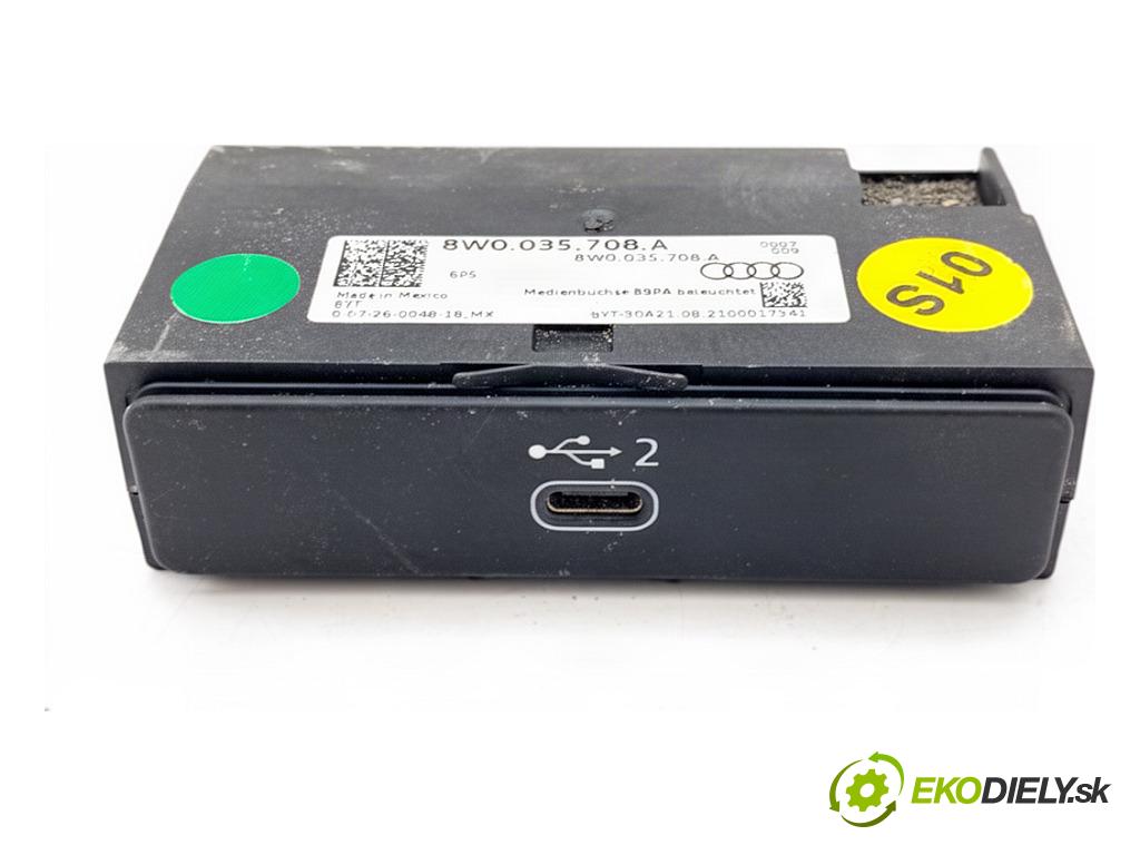 AUDI Q5 FY SUV 2021 195 kW 55 TFSI e quattro 1984 HNÍZDO: USB 8W0035708A