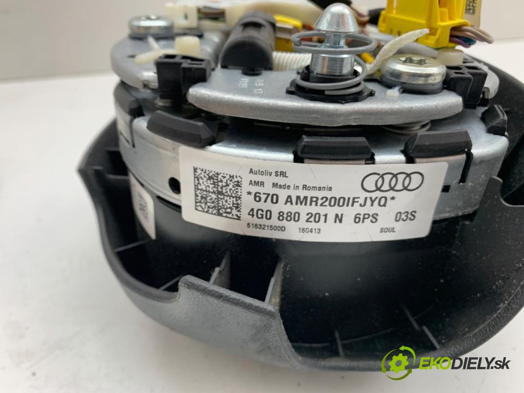 AUDI A6 C7 Kombi 2013 130 kW 2.0 TDI 1968 AirBag volantu 4G0880201N (Airbag)