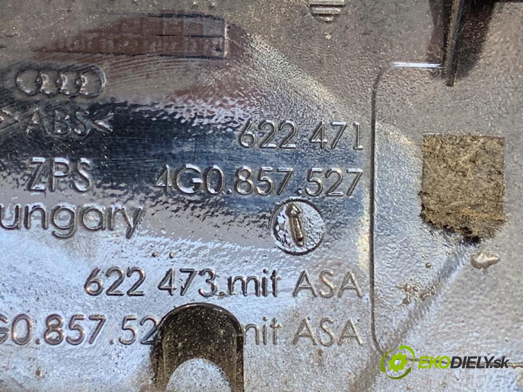AUDI A6 C7 Kombi 2013 130 kW 2.0 TDI 1968 zpětné zrcátko levý obal 4G0857527