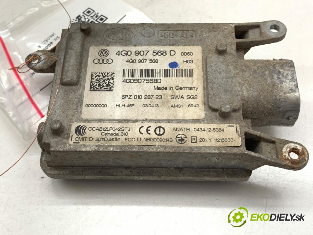 AUDI A6 C7 Kombi 2013 130 kW 2.0 TDI 1968 Modul RADAR: 4G0907568D