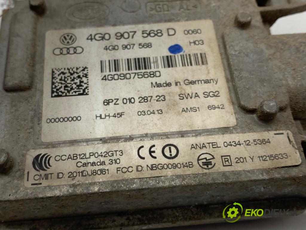 AUDI A6 C7 Kombi 2013 130 kW 2.0 TDI 1968 Modul RADAR: 4G0907568D