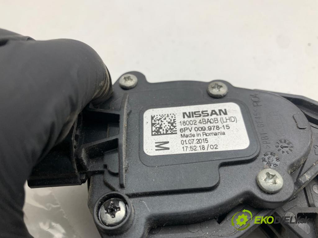 NISSAN X-TRAIL T32 SUV 2015 120 kW 1.6 DIG-T (T32) 1618 potenciometr plynového pedálu 180024BA0B (Potenciometr plynového pedálu)