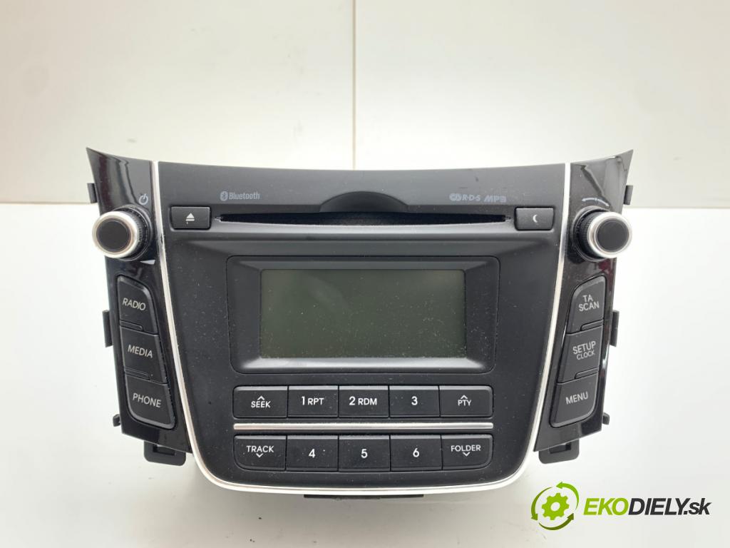HYUNDAI i30 liftback 2013 81 kW 1.6 CRDi 1582 RADIO 96170-A6210GU (Audio zariadenie)