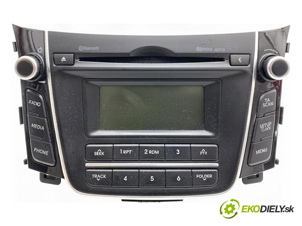 HYUNDAI i30 liftback 2013 81 kW 1.6 CRDi 1582 RADIO 96170-A6210GU (Audio zariadenie)