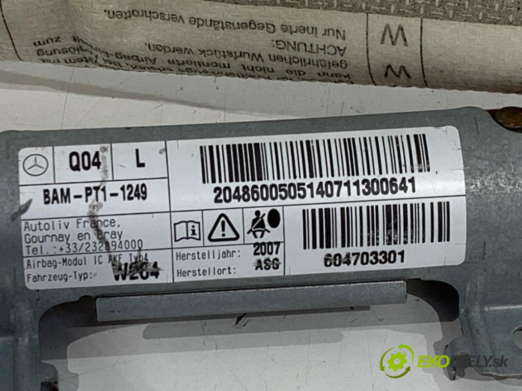 MERCEDES-BENZ W204 sedan 2007 170 kW C 280 (204.054) 2996 stropní levý 2048600505