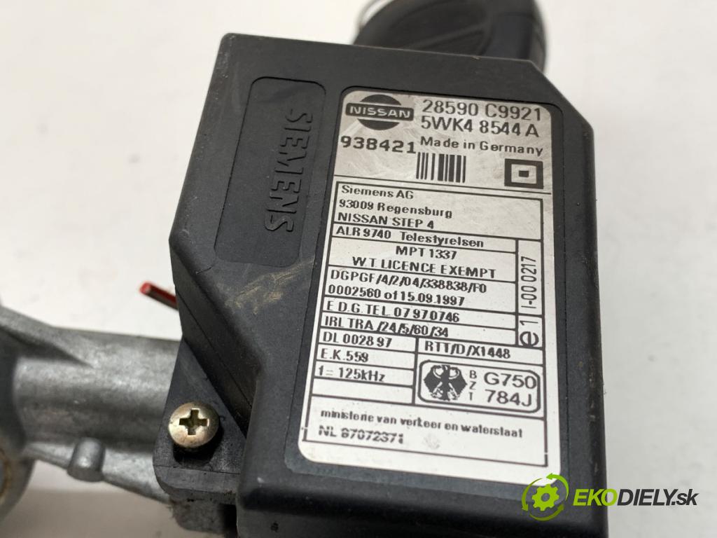 NISSAN TERRANO II samochód terenowy zamknięty 2000 92 kW 2.7 TDi 4WD 2664 spínačka 28590C9921 (Spínací skříňka)