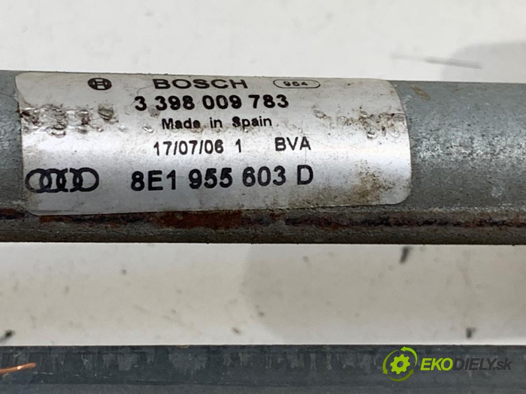 AUDI A4 B6 Kombi 2002 96 kW 1.9 TDI 1896 mechanismus stěračů přední část 8E1955603D (Motorek stěračů přední)
