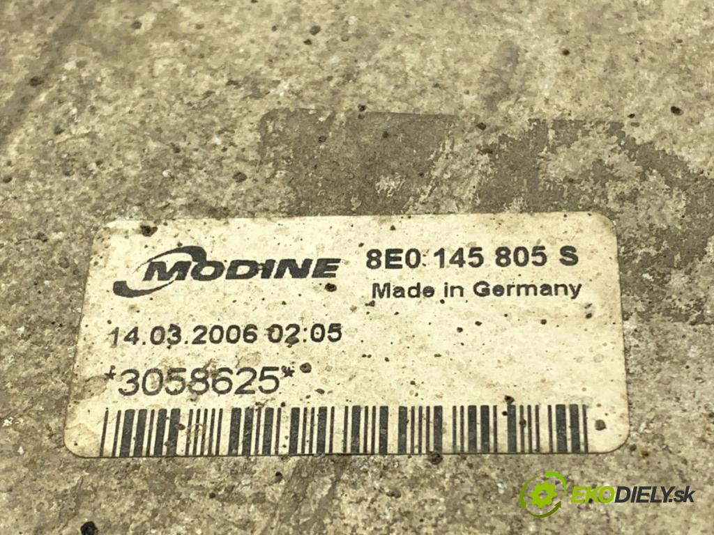 AUDI A4 B6 Kombi 2002 96 kW 1.9 TDI 1896 intercooler 8E0145805S (Intercooler (chladič nasávaného vzduchu))