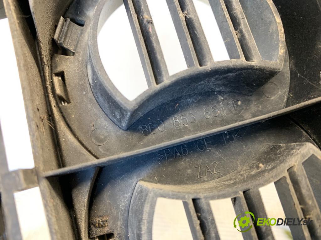 AUDI A4 B6 Kombi 2002 96 kW 1.9 TDI 1896 Mriežka maska 8E0853651F (Mriežka predná (maska chladiča))